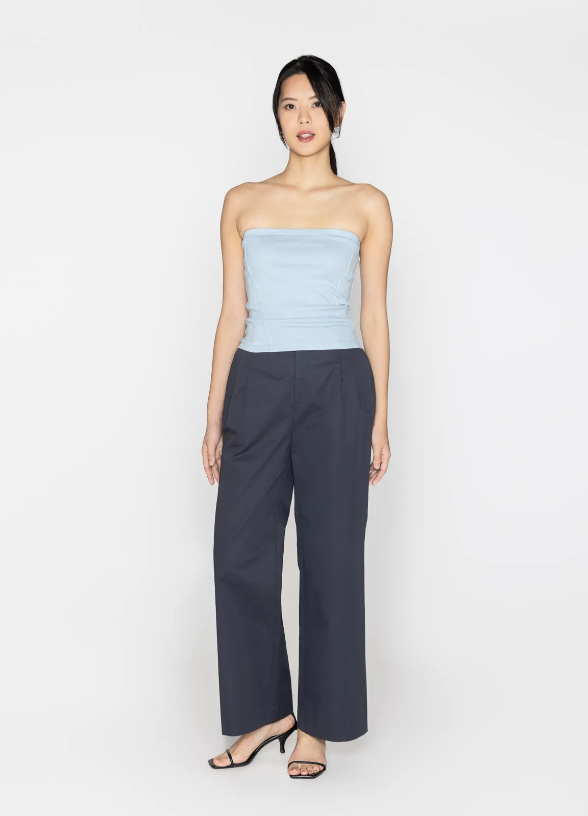 Supima Ribbed Tube Top