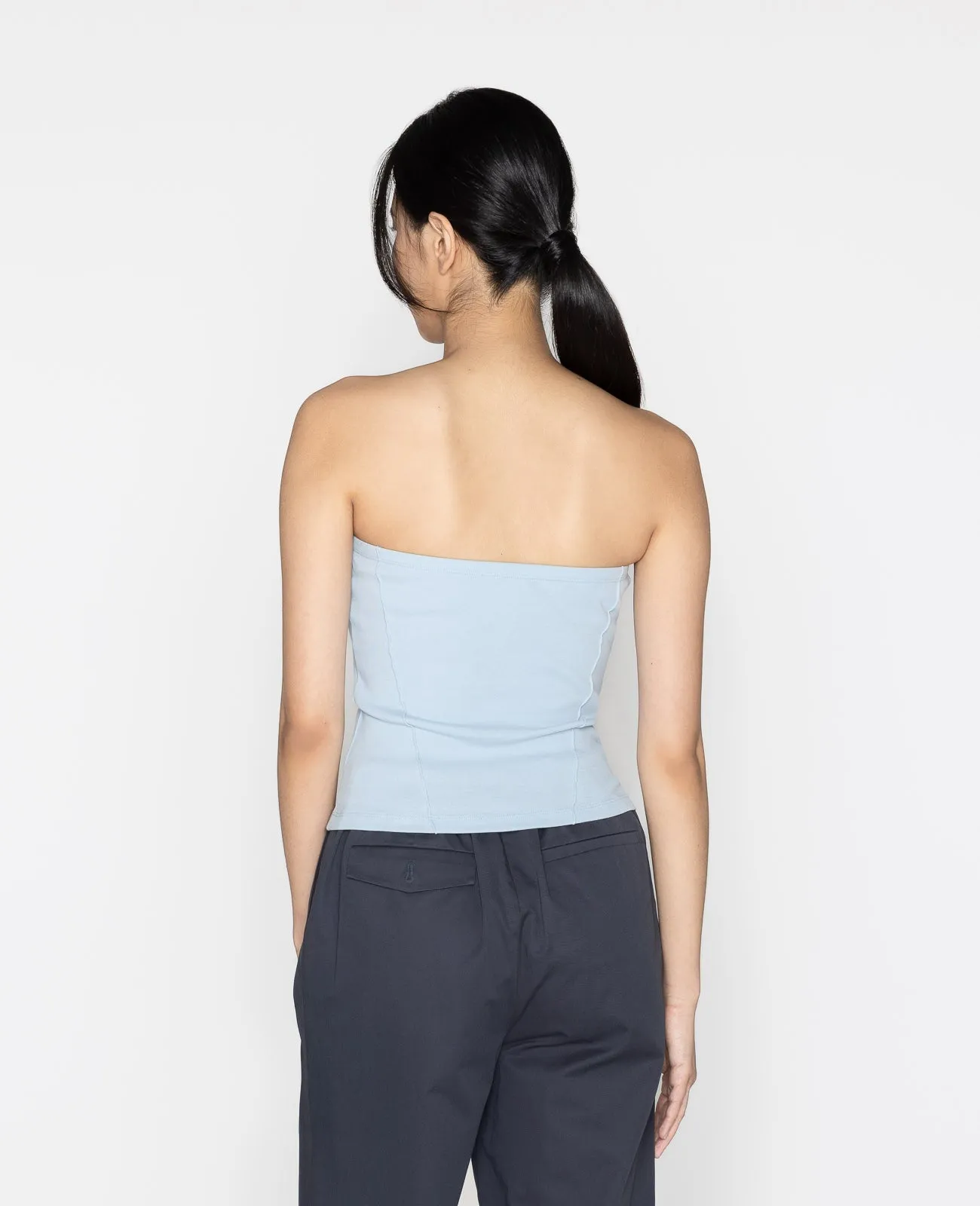 Supima Ribbed Tube Top