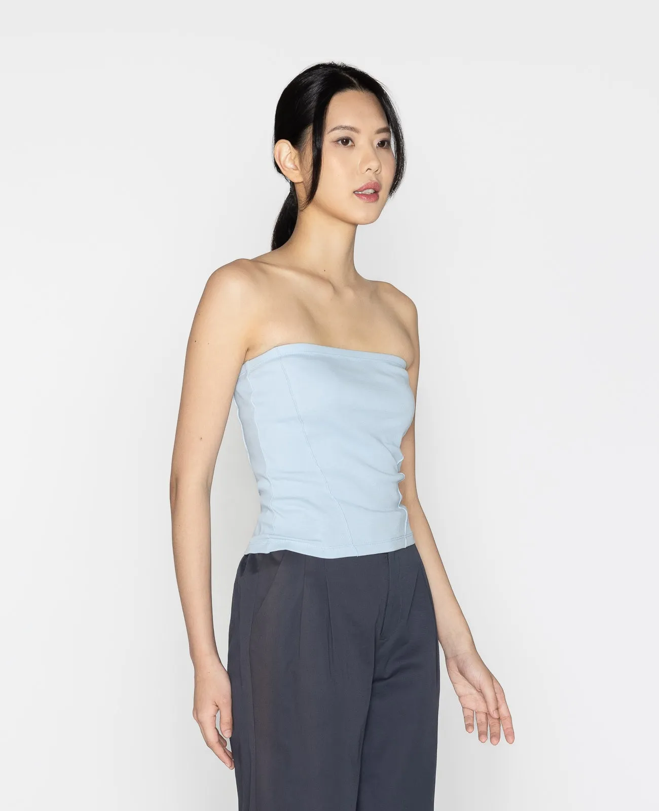 Supima Ribbed Tube Top