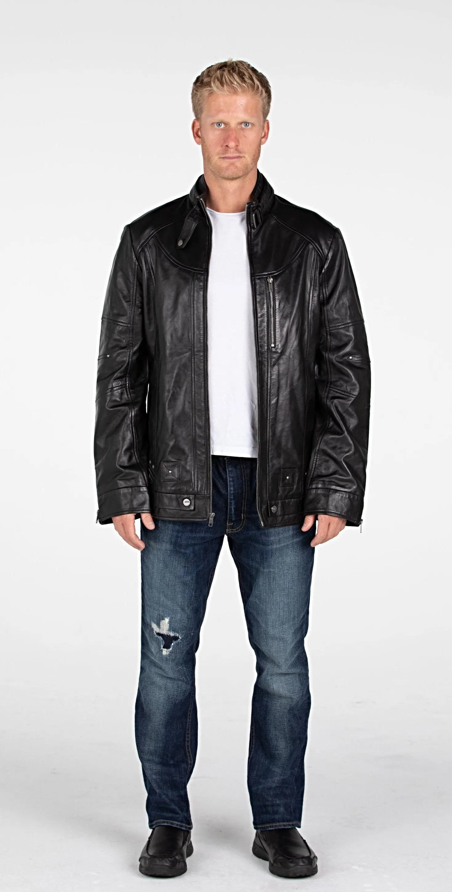 Swift Mens Leather Jacket