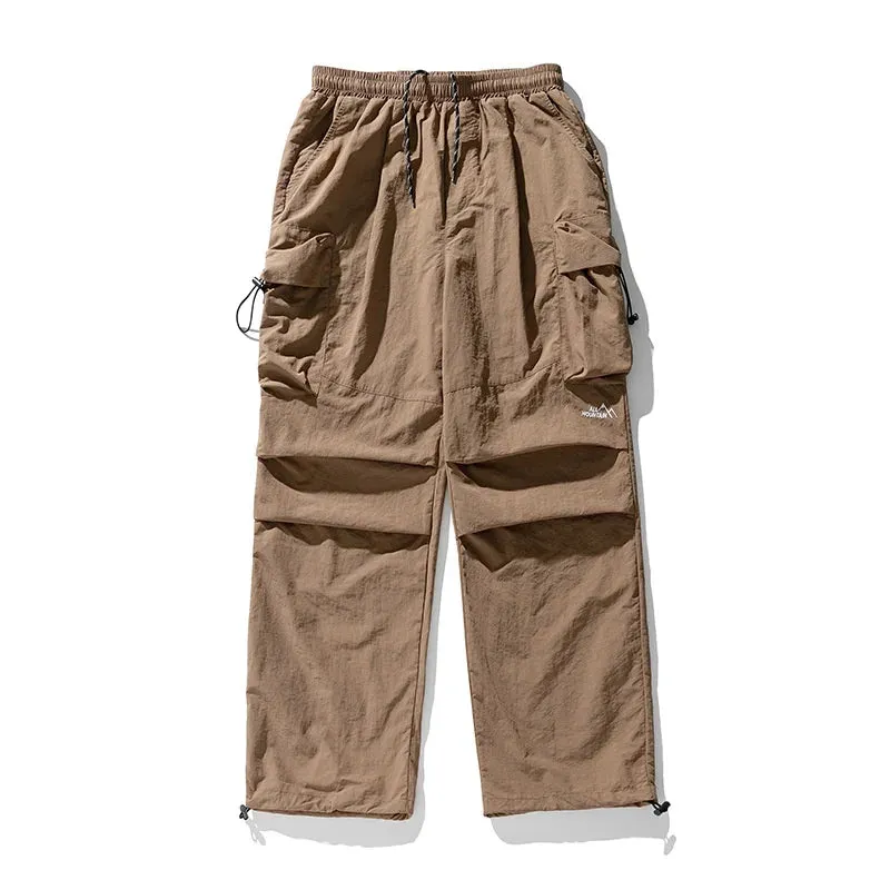 Wiaofellas  -   Parachute Cargo Pants Men Oversize Outdoor Casual Trousers Male Waterproof Pants Man Japanese Streetwear Hip Hop