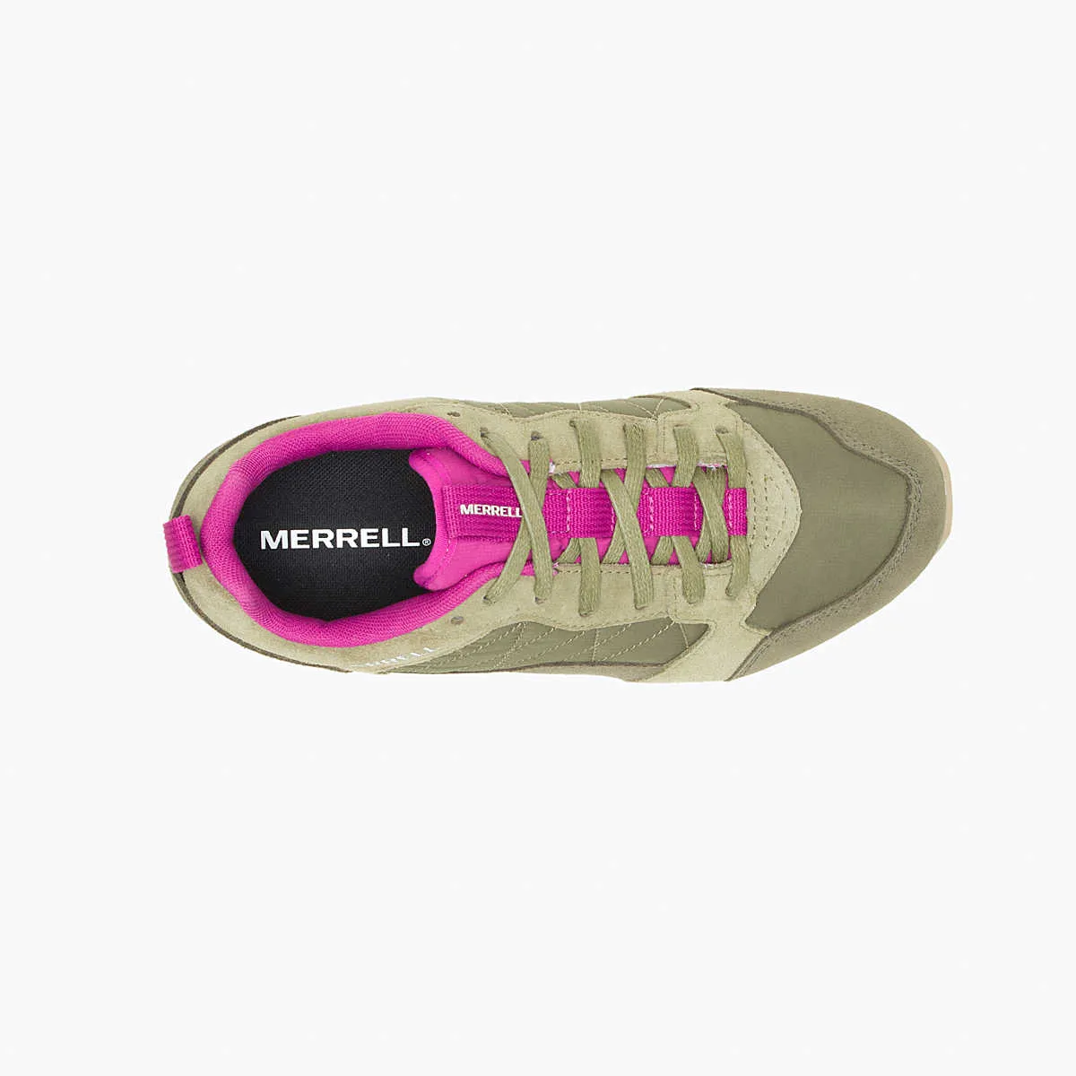 WOMEN'S MERRELL ALPINE SNEAKER | OLIVE / FUCHSIA