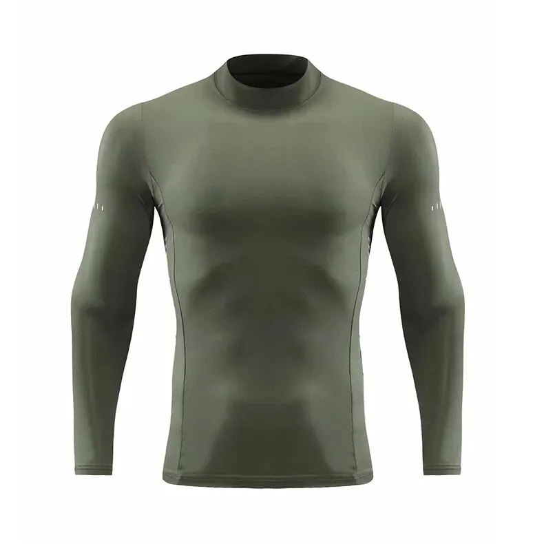 Workout Long Sleeves Top for Men / Compression Male Clothes - SF1613