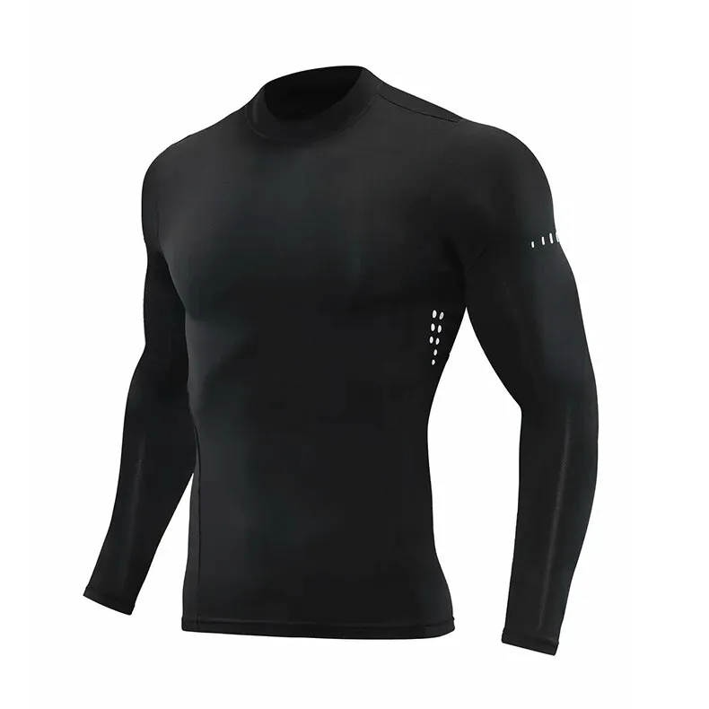 Workout Long Sleeves Top for Men / Compression Male Clothes - SF1613