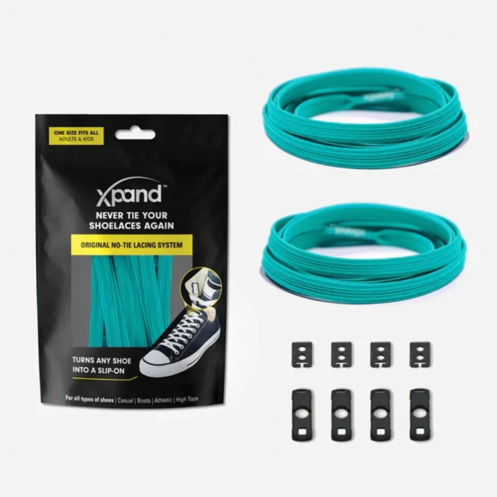 XPand Original No-Tie Shoe Laces (Teal)