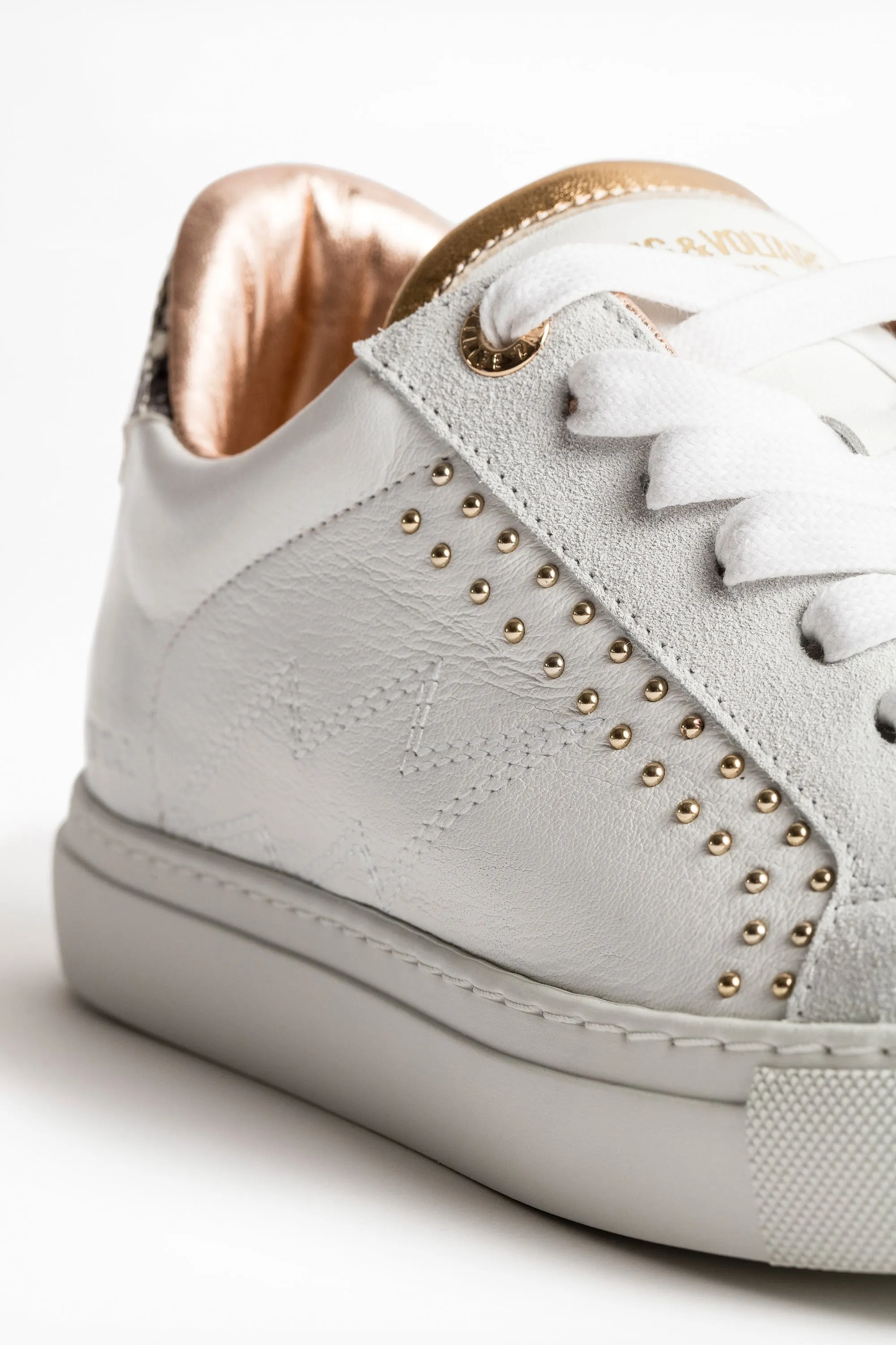 Zadig & Voltaire - Back Wild Sneakers in Blanc