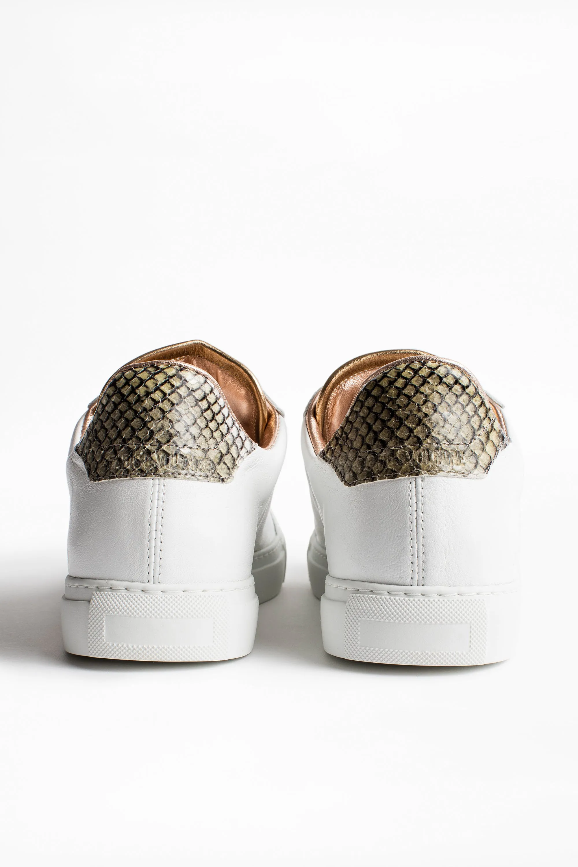 Zadig & Voltaire - Back Wild Sneakers in Blanc